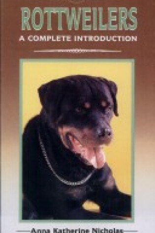 Cover of Complete Guide to Rottweilers