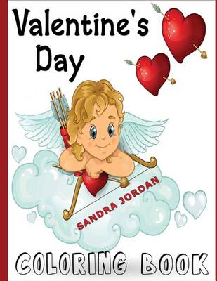 Book cover for Valentine's Day Coloring Book