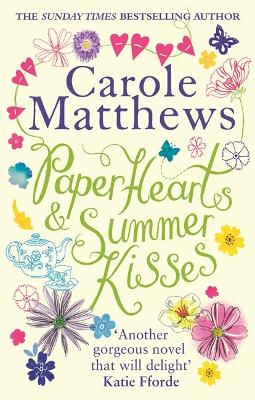 Book cover for Paper Hearts and Summer Kisses