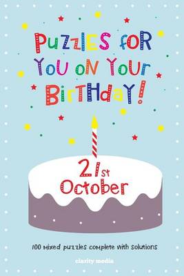 Book cover for Puzzles for you on your Birthday - 21st October