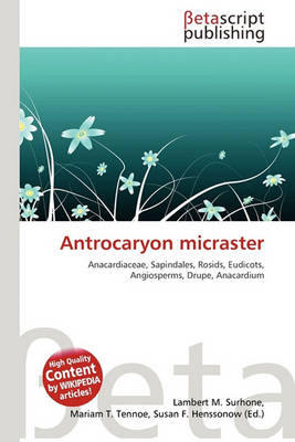 Cover of Antrocaryon Micraster