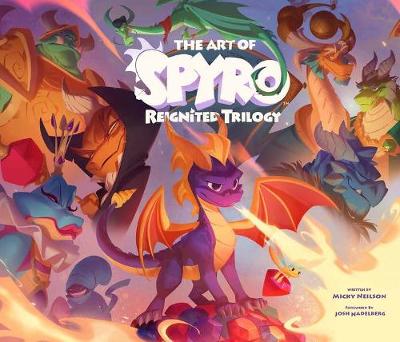 Book cover for The Art of Spyro: Reignited Trilogy