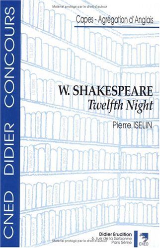 Book cover for William Shakespeare - Twelfth Night