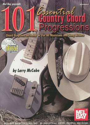 Book cover for 101 Essential Country Chord Progressions