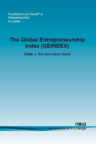 Cover of The Global Entrepreneurship Index (GEINDEX)