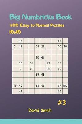 Cover of Big Numbricks Book - 400 Easy to Normal Puzzles 10x10 Vol.3