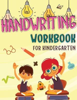 Book cover for Kindergarten Handwriting Workbook