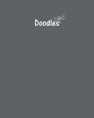 Book cover for Doodles Journal - Great for Sketching, Doodling or Planning with Slate Grey Cover