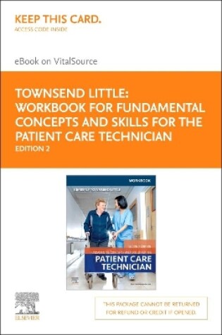 Cover of Workbook for Fundamental Concepts and Skills for the Patient Care Technician - Elsevier eBook on Vst (Retail Access Card