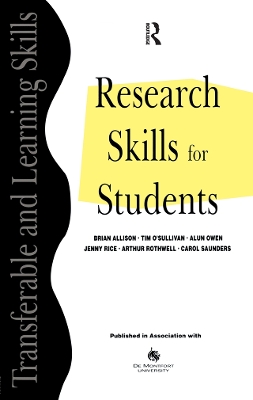 Book cover for Research Skills for Students