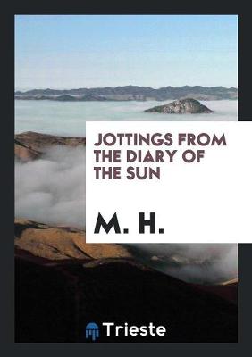 Book cover for Jottings from the Diary of the Sun