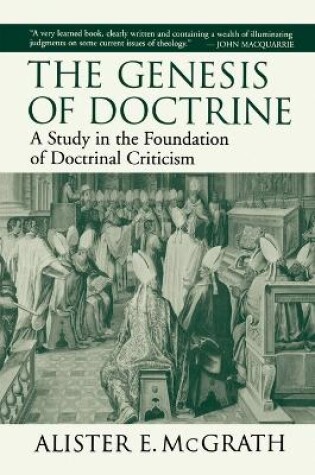 Cover of The Genesis of Doctrine