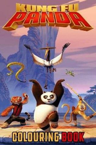 Cover of Kung Fu Panda Colouring Book