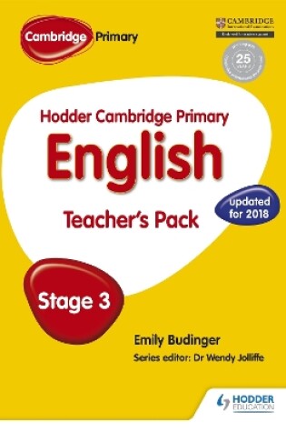 Cover of Hodder Cambridge Primary English: Teacher's Pack Stage 3