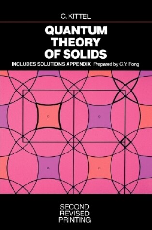 Cover of Quantum Theory of Solids