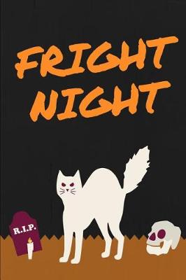 Book cover for Fright Night Halloween Cute Journal