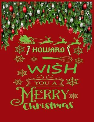 Book cover for HOWARD wish you a merry christmas