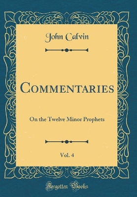 Book cover for Commentaries, Vol. 4