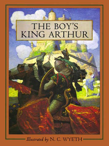 Book cover for The Boy's King Arthur