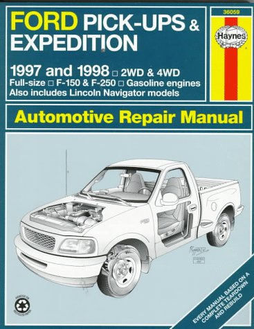 Cover of Ford Pick-ups and Expedition and Lincoln Navigator (97-98) Automotive Repair Manual