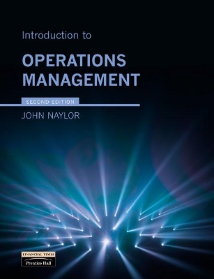 Book cover for Introduction to Operations Management