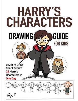 Book cover for Harry's Characters Drawing Guide For Kids