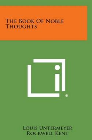 Cover of The Book of Noble Thoughts