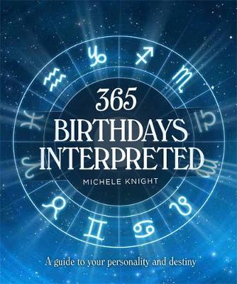 Book cover for 365 Birthdays Interpreted