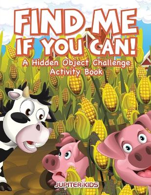 Book cover for Find Me If You Can! A Hidden Object Challenge Activity Book