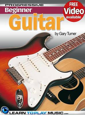 Book cover for Beginner Guitar Lessons - Progressive