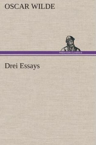 Cover of Drei Essays