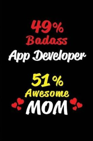 Cover of 49% Badass App Developer 51 % Awesome Mom