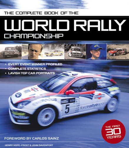 Book cover for The Complete Book of World Rally Champions