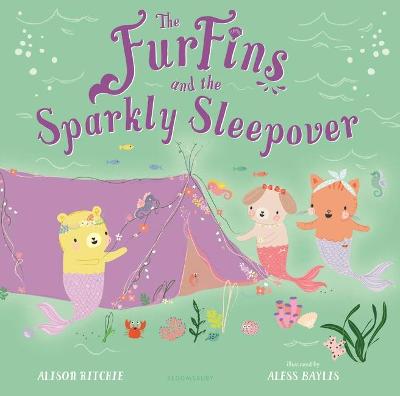 Book cover for The Furfins and the Sparkly Sleepover