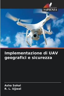 Book cover for Implementazione di UAV geografici e sicurezza