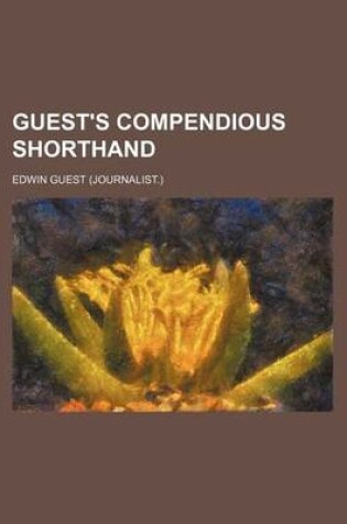 Cover of Guest's Compendious Shorthand