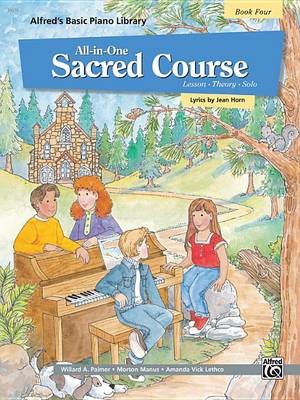 Cover of Alfred's Basic All-in-One Sacred Course, Book 4