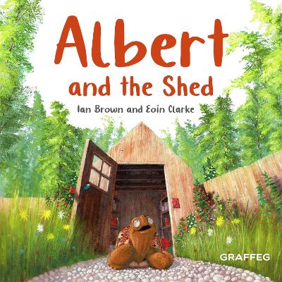 Book cover for Albert and the Shed