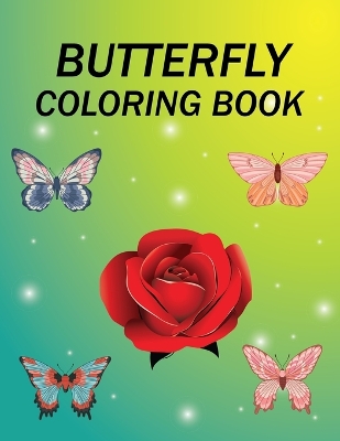 Book cover for Butterfly Coloring Book