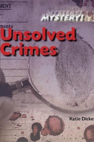 Cover of Mystery!: Unsolved Crimes