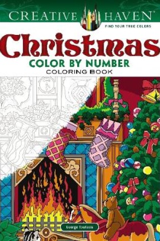 Cover of Creative Haven Christmas Color by Number