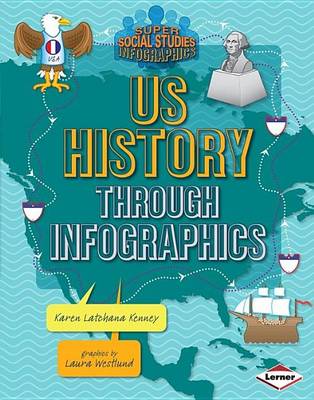 Book cover for Us History Through Infographics