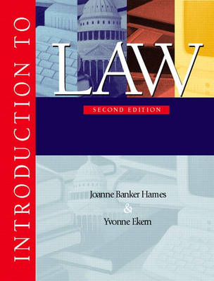 Book cover for Introduction to Law