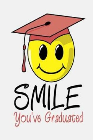 Cover of Graduation Journal Smiley Face Mortarboard Cap