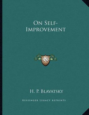 Book cover for On Self-Improvement