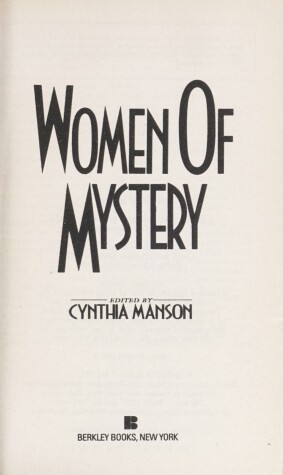 Book cover for Women of Mystery 1