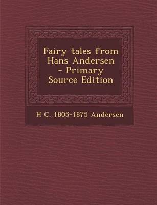 Book cover for Fairy Tales from Hans Andersen