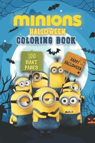 Cover of Minions Halloween Coloring Book