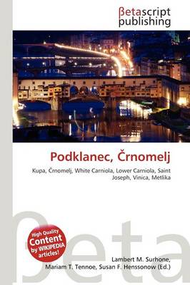 Cover of Podklanec, Rnomelj