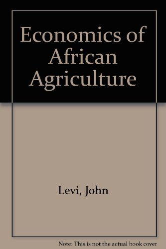 Book cover for Economics of African Agriculture